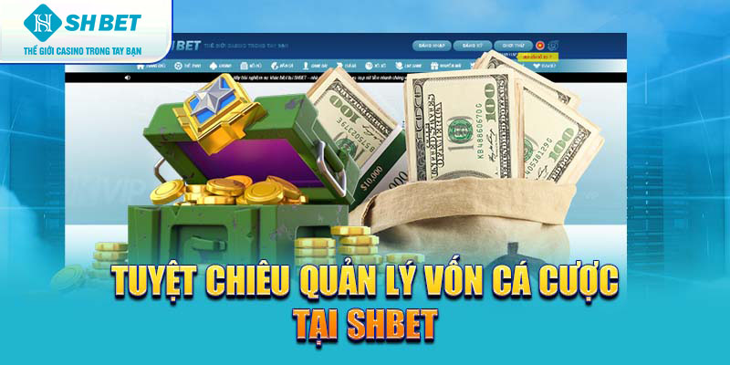 Tuyệt chiêu quản lý vốn cá cược tại SHBET88