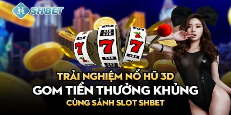 Giao diện chính của sảnh Nổ Hũ SHBET trên desktop và mobile